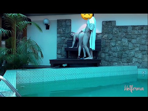 ❤️ Boss invites maid to the pool, but couldn't resist a hot ❤️ Russian porn at us ☑